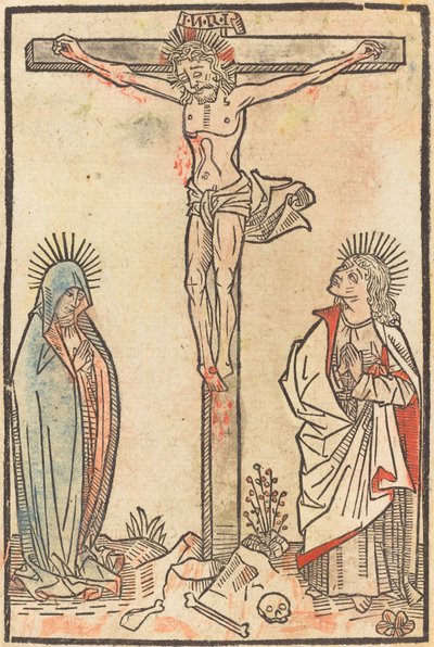 Chrystus na krzyżu autorstwa French 15th Century