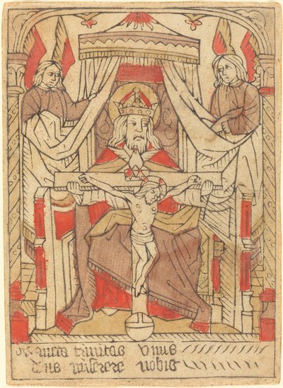 Trójca Święta autorstwa French 15th Century
