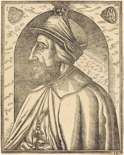 Król Ferdynand Austrii autorstwa French 16th Century