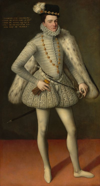Książę Herkules-François, książę Alençon autorstwa French 16th Century