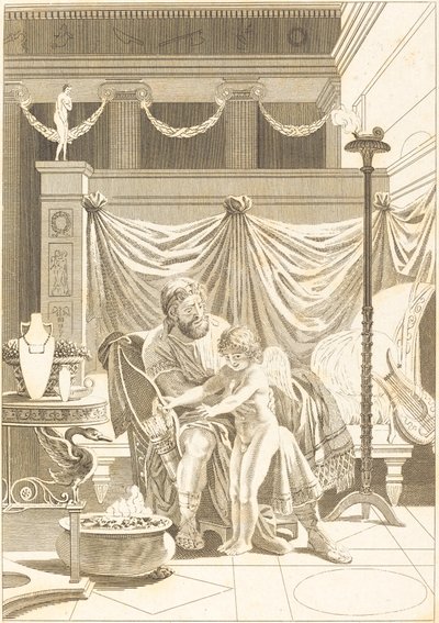 Inne imitacje: Miłość zwilża autorstwa French 18th Century