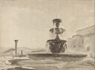 Fontanna autorstwa French 18th Century