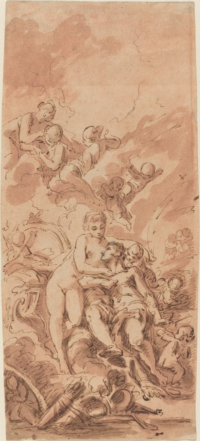 Wenus w kuźni Vulcan autorstwa French 18th Century