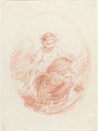 Alegoryczna postać autorstwa French 19th Century