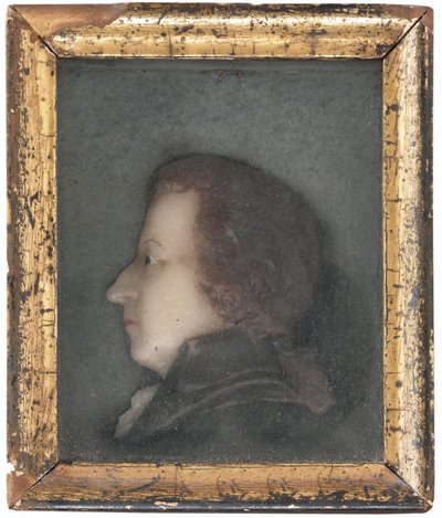Portret Wolfganga Amadeusza Mozarta 1756-1791, ok. 1778 autorstwa French Master