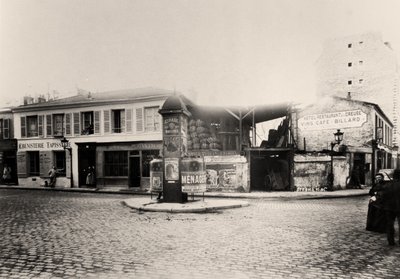 28 rue Vercingetorix, Paryż (zdjęcie czarno-białe) autorstwa French Photographer
