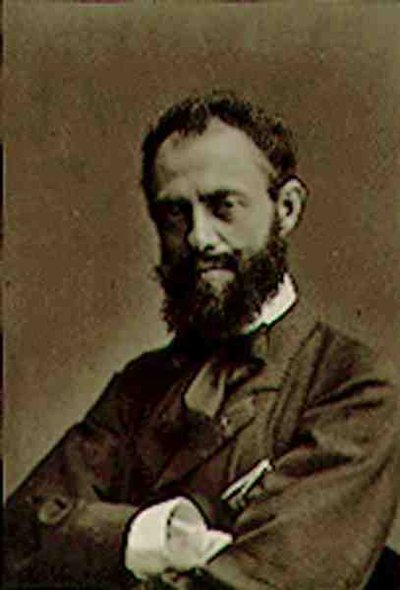 Adolphe Belot (1829-90), z „Galerie Contemporaine”, ok. 1874-78 (zdjęcie czarno-białe) autorstwa French Photographer