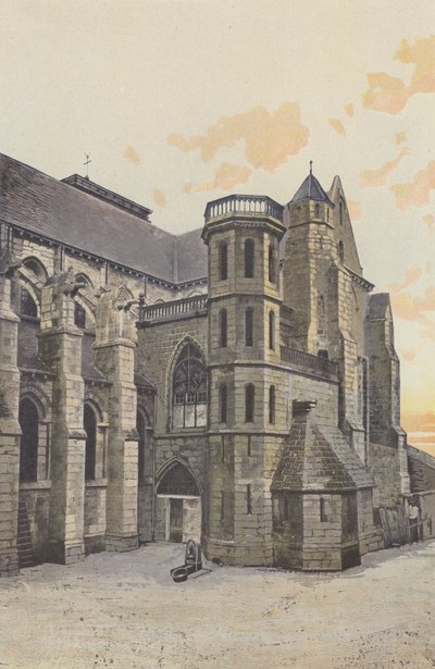 Aigueperse, Eglise, Fasada S autorstwa French Photographer