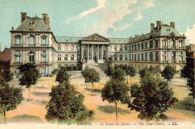 Amiens, Pałac Sprawiedliwości autorstwa French Photographer