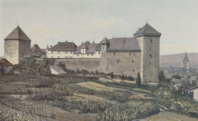 Annecy, Widok na zamek, Razem S E autorstwa French Photographer