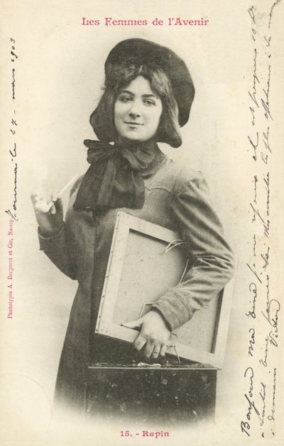 Artysta, Kobieta Przyszłości autorstwa French Photographer