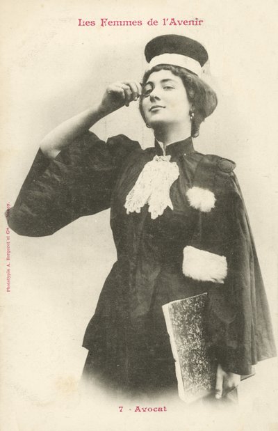 Adwokat, Kobieta Przyszłości autorstwa French Photographer