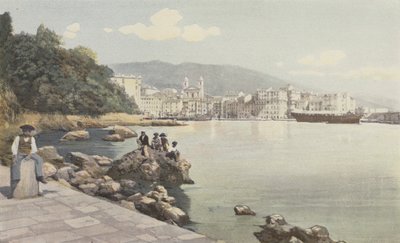 Bastia, Widok na stary Port i miasto autorstwa French Photographer