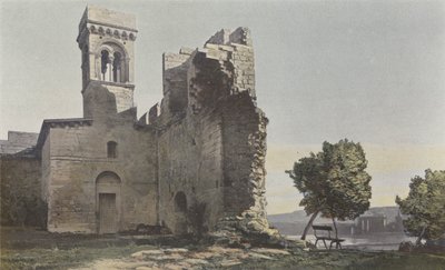 Beaucaire, kaplica zamku (kaplica św. Ludwika) autorstwa French Photographer