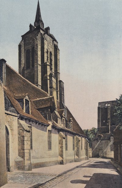 Beaugency, szpital Saint-Firmin i dzwonnica autorstwa French Photographer