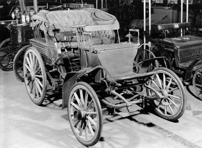 Samochód Benz, 1898 autorstwa French Photographer