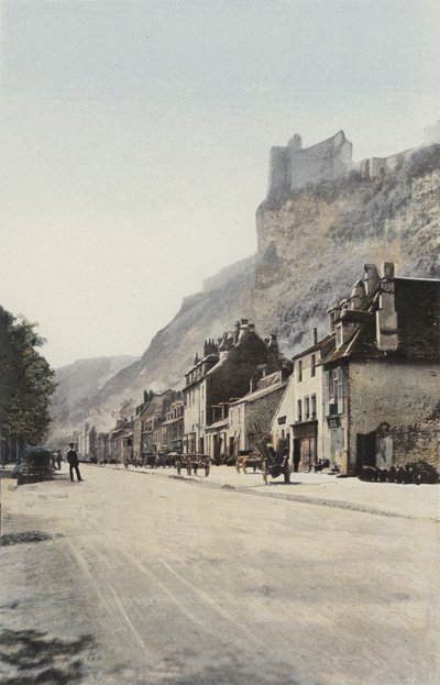 Besancon, Faubourg Rivotte i cytadela autorstwa French Photographer