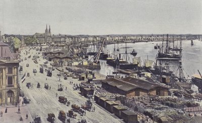 Bordeaux, Place Richelieu, Quays Louis XVIII, Chartrons i Bacalan autorstwa French Photographer