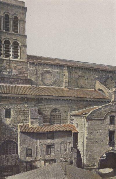 Brioude, kościół Saint-Julien, kruchta boczna S autorstwa French Photographer