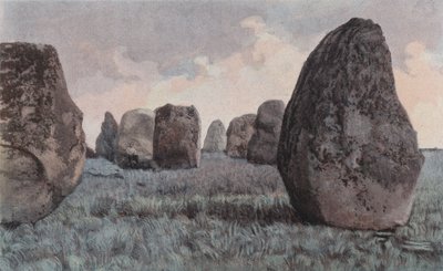 Wyrównania Carnac, Kermario autorstwa French Photographer