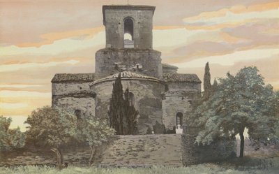 Chabrillan, Stary Kościół, Apsyda autorstwa French Photographer