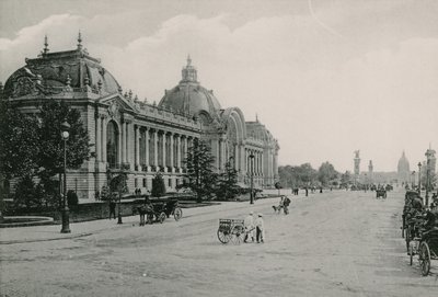 Pola Elizejskie, Let Petit Palais, Pola Elizejskie, Mały Pałac (fotograwiura) autorstwa French Photographer