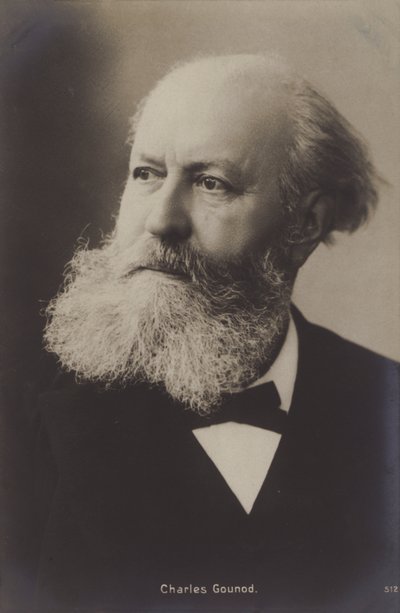 Charles Gounod, francuski kompozytor autorstwa French Photographer