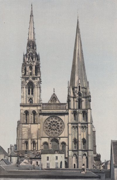 Chartres, Katedra Notre-Dame, Fasada O autorstwa French Photographer