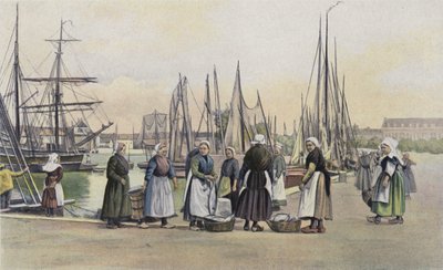 Concarneau, Port autorstwa French Photographer