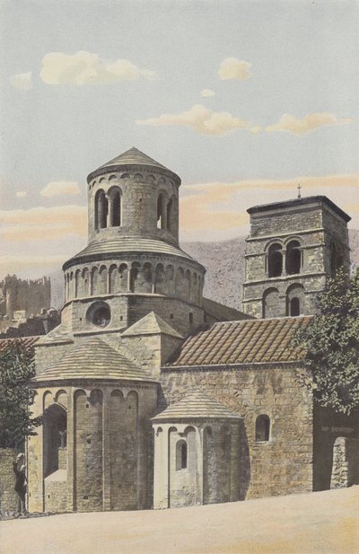 Cruas, Eglise, Ensemble N E autorstwa French Photographer
