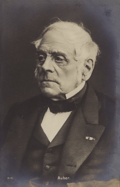 Daniel Auber, kompozytor francuski (1782-1871) autorstwa French Photographer