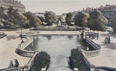 Dijon, Place Darcy, Square Darcy, Statue de F Rude, Porte Guillaume autorstwa French Photographer