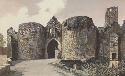 Domme, Porte des Tours i pozostałości murów obronnych autorstwa French Photographer