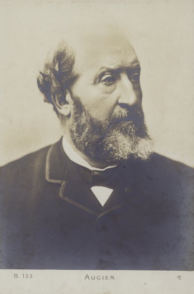 Emile Augier (1820-1889), dramaturg francuski autorstwa French Photographer