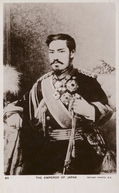 Cesarz Meiji autorstwa French Photographer