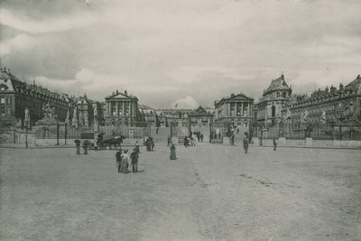 Główna fasada, widok z przodu (fotograwiura) autorstwa French Photographer