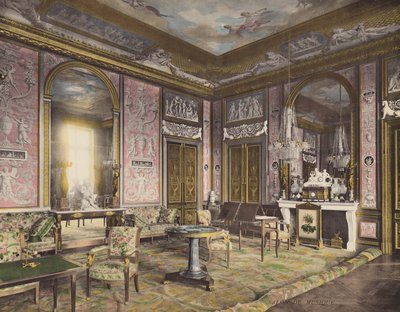 Fontainebleau: Salon de Musique (zdjęcie kolorowe) autorstwa French Photographer