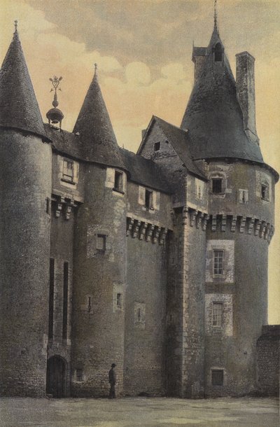 Fougeres, Pałac, Fasada O autorstwa French Photographer