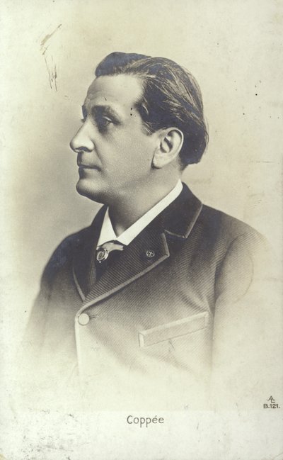 Francois Coppee (1842-1908), francuski poeta i powieściopisarz autorstwa French Photographer