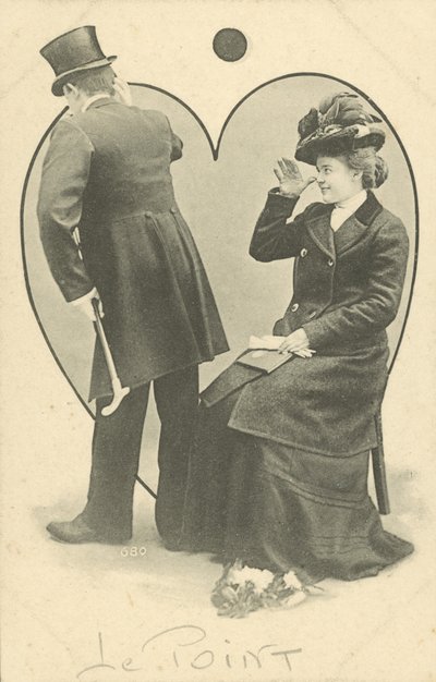 Kropka (zdjęcie czarno-białe) autorstwa French Photographer