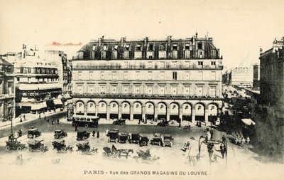Dom towarowy Grands Magasins du Louvre, Paryż autorstwa French Photographer