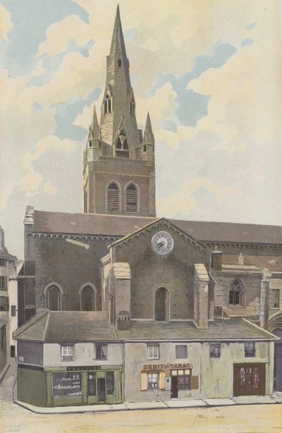Grenoble, kościół Saint-Andre, Cote N autorstwa French Photographer
