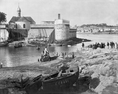 Port, Concarneau autorstwa French Photographer