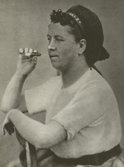 Hortense David, Komuna Paryska (zdjęcie czarno-białe) autorstwa French Photographer