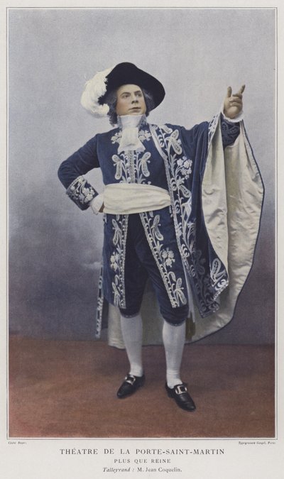 Jean Coquelin jako Talleyrand w More Than a Queen (kolorowe zdjęcie) autorstwa French Photographer