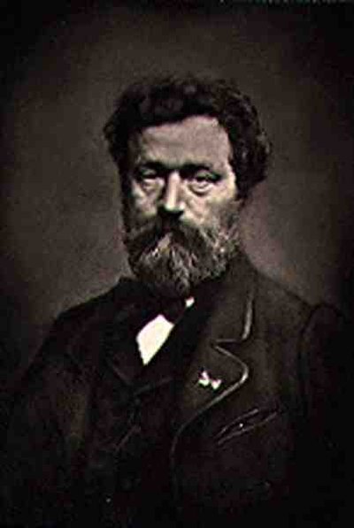 Jean Louis Hamon (1821-74), z „Galerie Contemporaine”, ok. 1874-78 (zdjęcie czarno-białe) autorstwa French Photographer