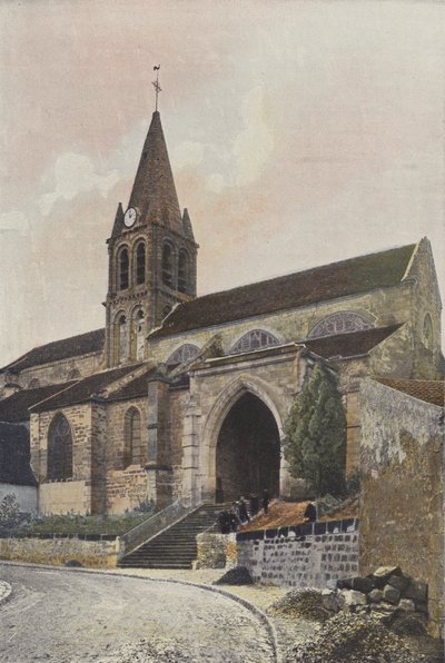 Jouy-le-Moutier, Kościół autorstwa French Photographer