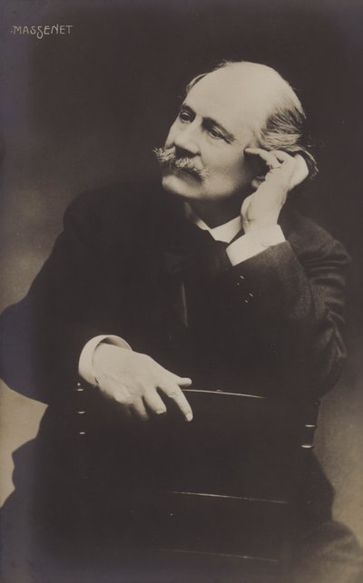 Jules Massenet, francuski kompozytor autorstwa French Photographer