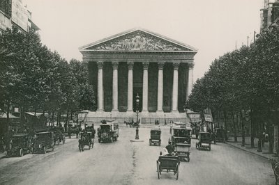 LEglise de la Madeleine, kościół Magdaleny (fotograwiura) autorstwa French Photographer