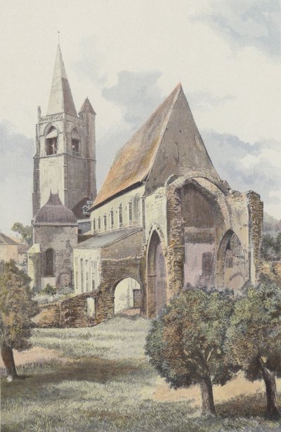 La-Benissons-Dieu, Kościół, Razem S E autorstwa French Photographer